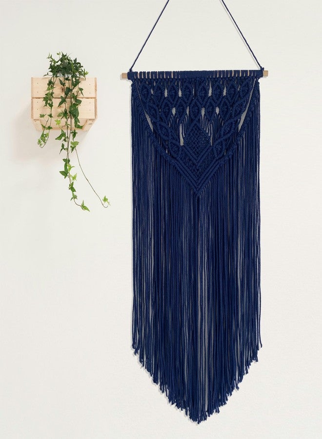 Winterdemoon Macrame Wall Hanging Boho Woven Tapestry Home Decor - Image 2